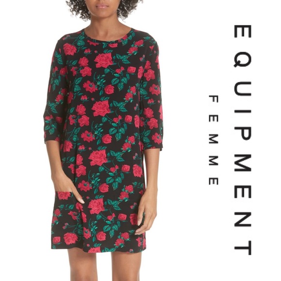 Equipment Dresses & Skirts - HOT DEAL 🔥 Equipment • SILK Aubrey Dress • NWT